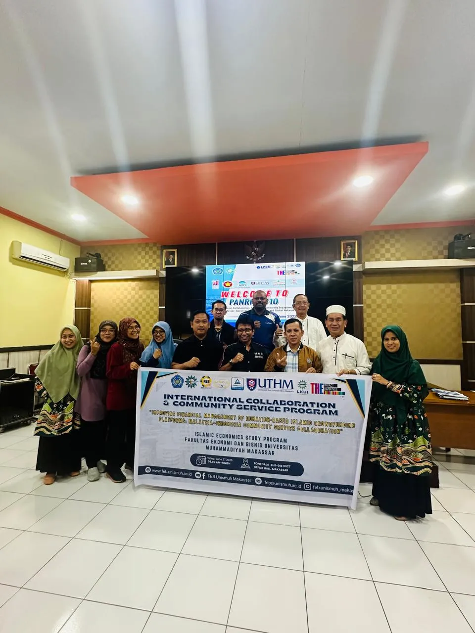 Sinergi Prodi Ekonomi Islam Unismuh dan UTHM Malaysia Dorong Urban Farming Lewat Crowdfunding Syariah